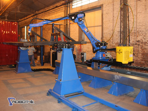 Implementación de soldadura robotizada para grandes piezas en Dolbi S.A.