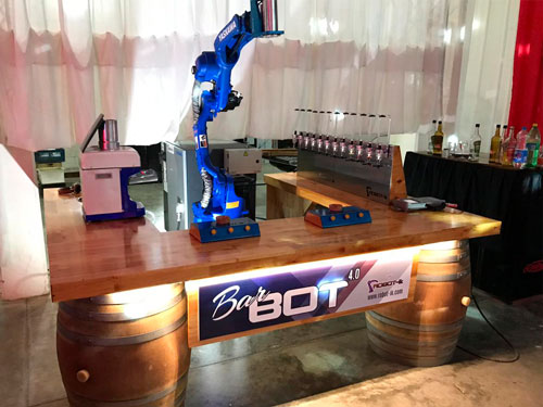 Barbot el sistema de Barman robotizado.